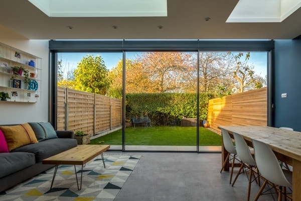 West London terrace rear extension