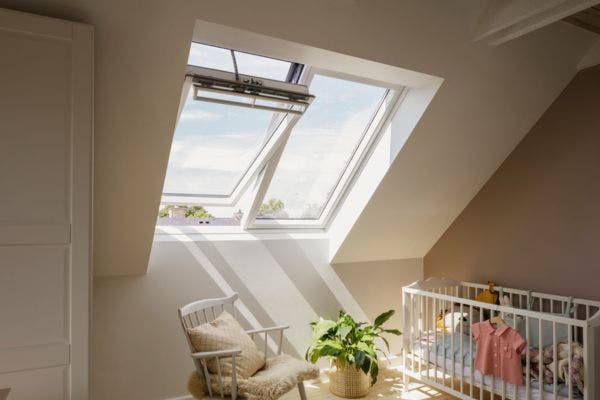 Energy efficient windows in a baby room