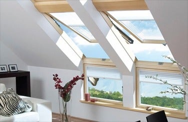 Fakro L-shaped windows