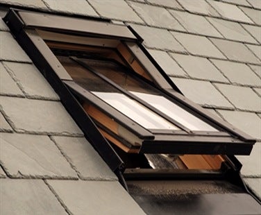 Fakro pitched quad glazed roof windows