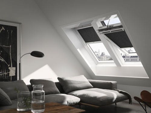 velux roof window roller blinds