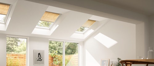 velux bundle in lounge windows and blinds
