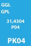 VELUX window code PK04