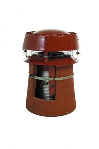cutaway image of an anti-downdraft chimney