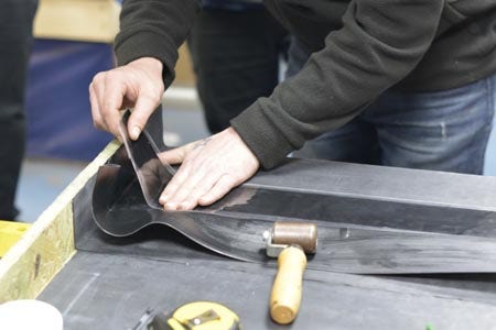 Applying the Seam tape