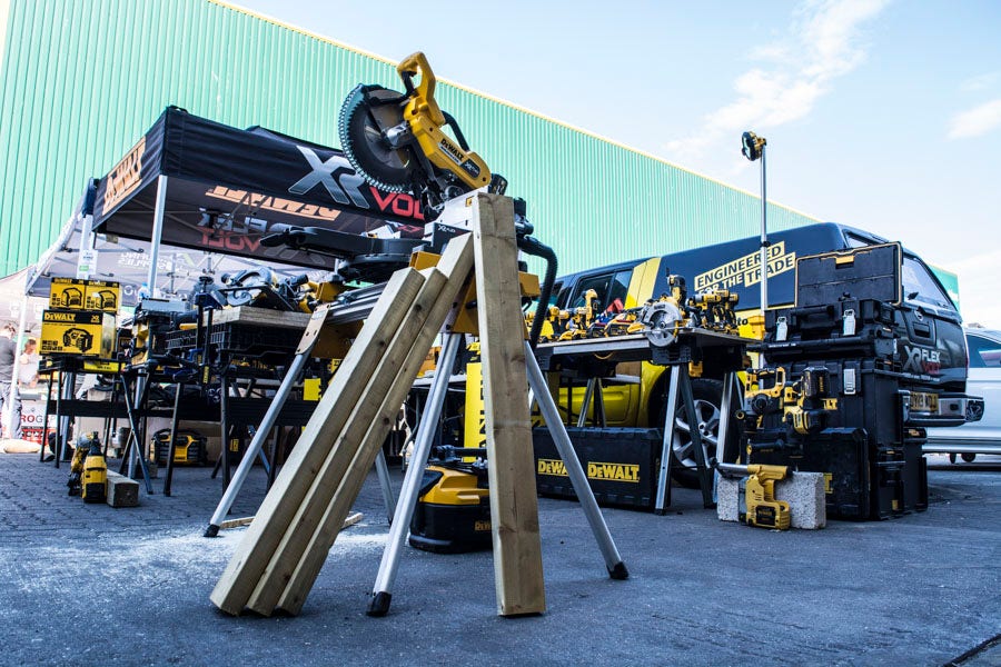 DeWALT Stall Roofing Trade Show 2018