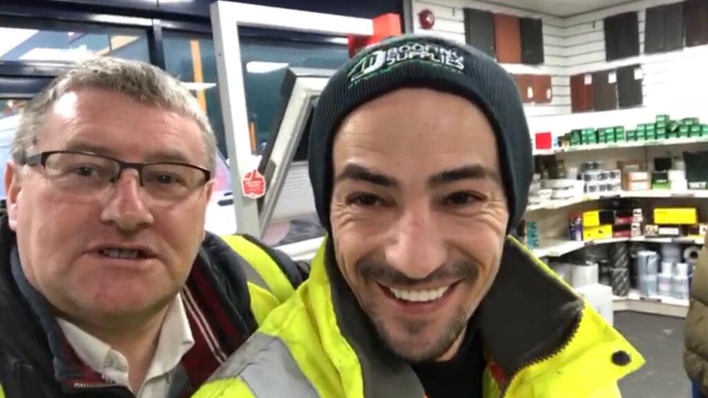 George Vascu entering the JJ Roofing Supplies Beanie Competition 2020