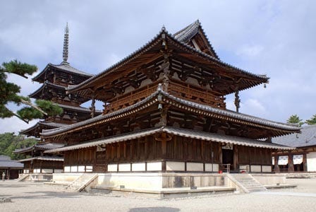 Horyu temple Japan