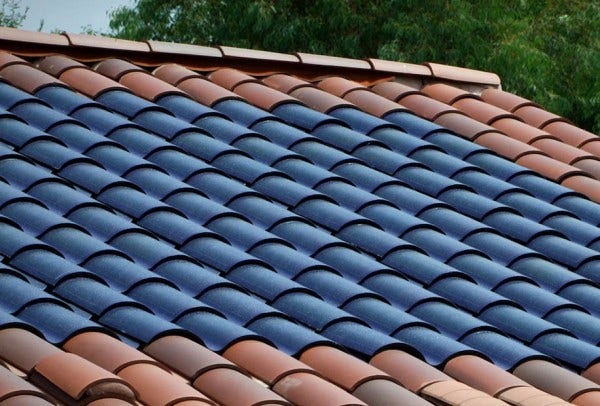 Intergrated Solar Profile Tiles