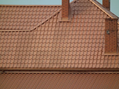 beautiful and weatherproof profile tile roof