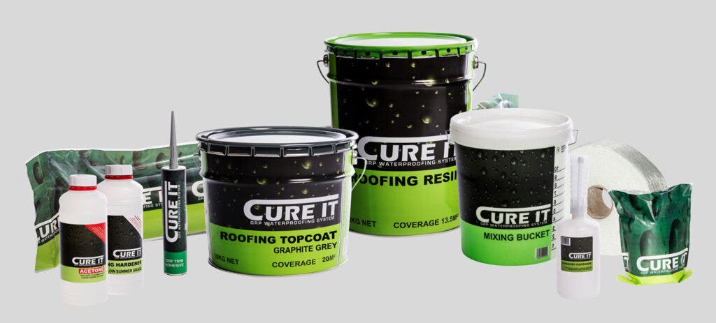 Cure It GRP Flat Roofing Waterproof System