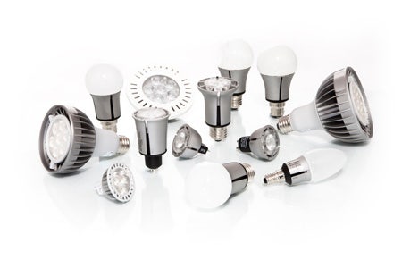 a selection of the new connected LIFX lightbulbs