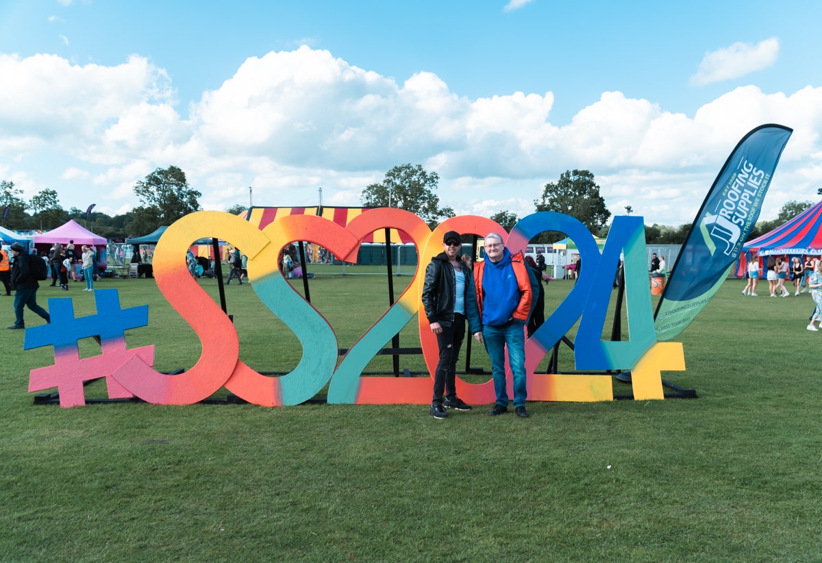 Danny Madden and Steve Wells at Summer Soulstice 2024