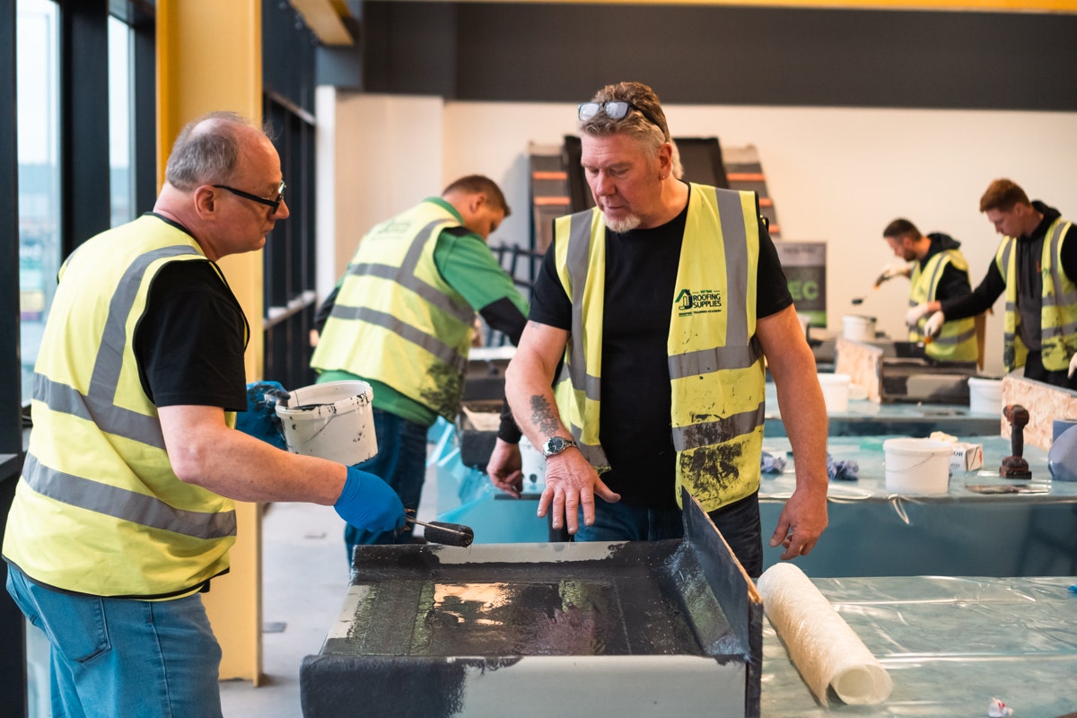 Restec Flexitec Training at JJ Roofing Supplies Roofing Training Academy
