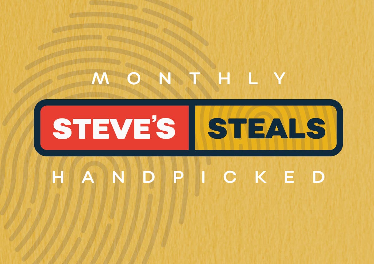 Steve's Steals Monlthy