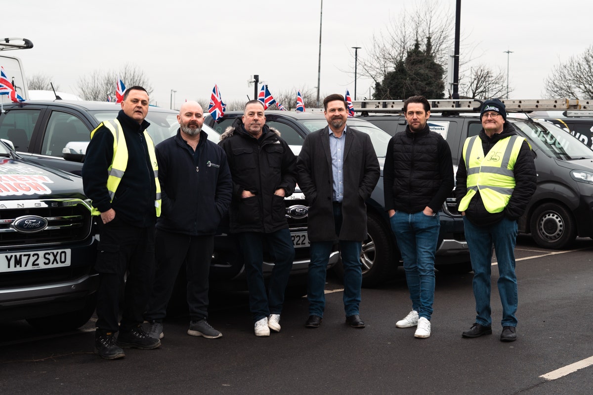 The JJRS staff team at the Stop Tool Theft Rally