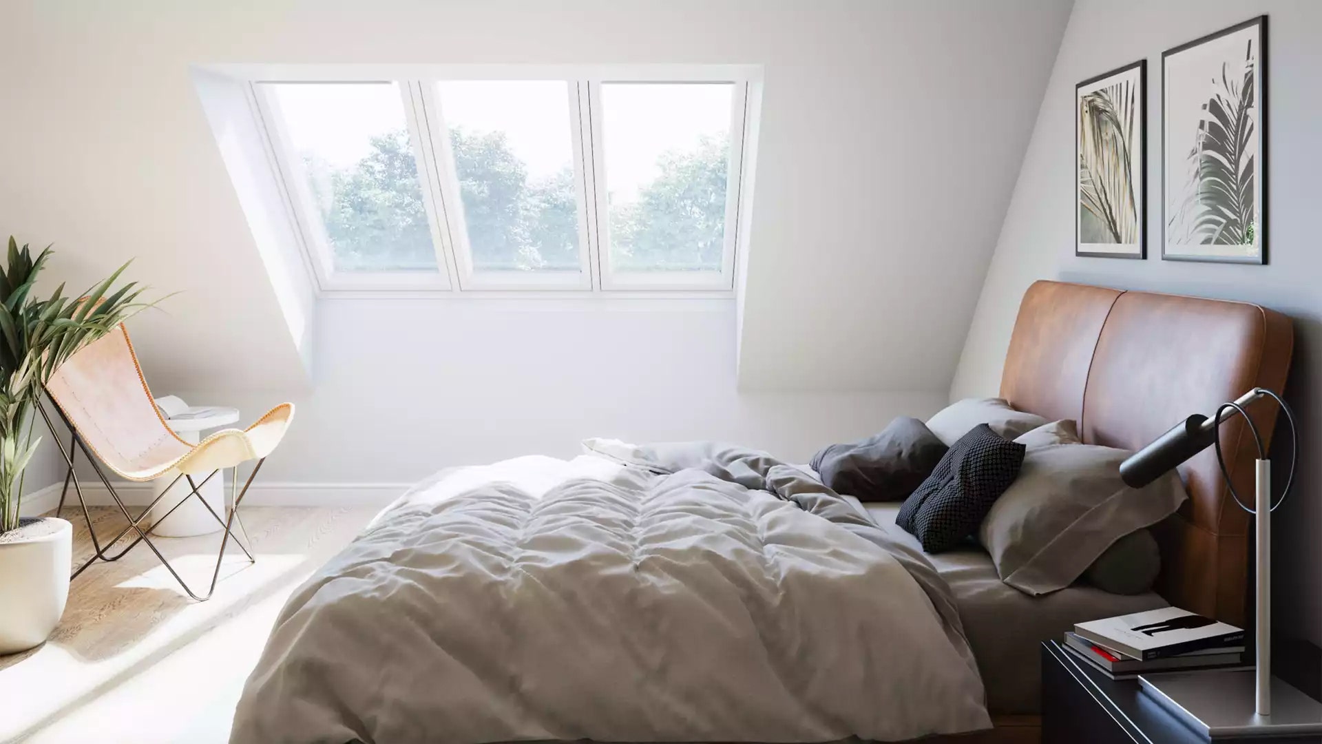 Velux 2in1 Roof Window Daylight Example