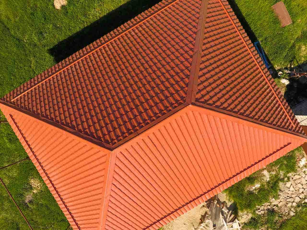 top view of a house