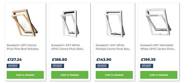 duratech roof windows